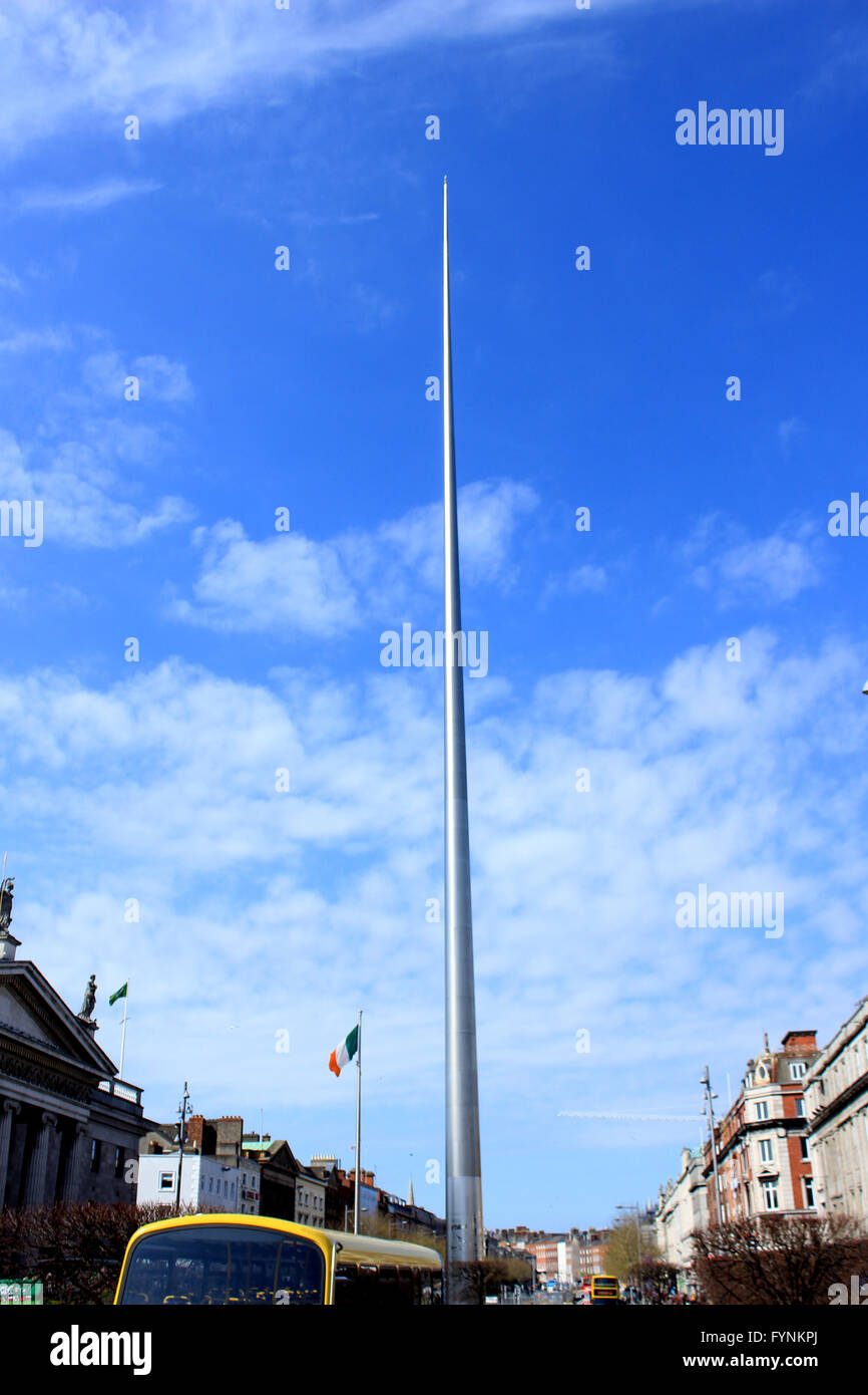 Millennium Spire Dublin Stockfoto