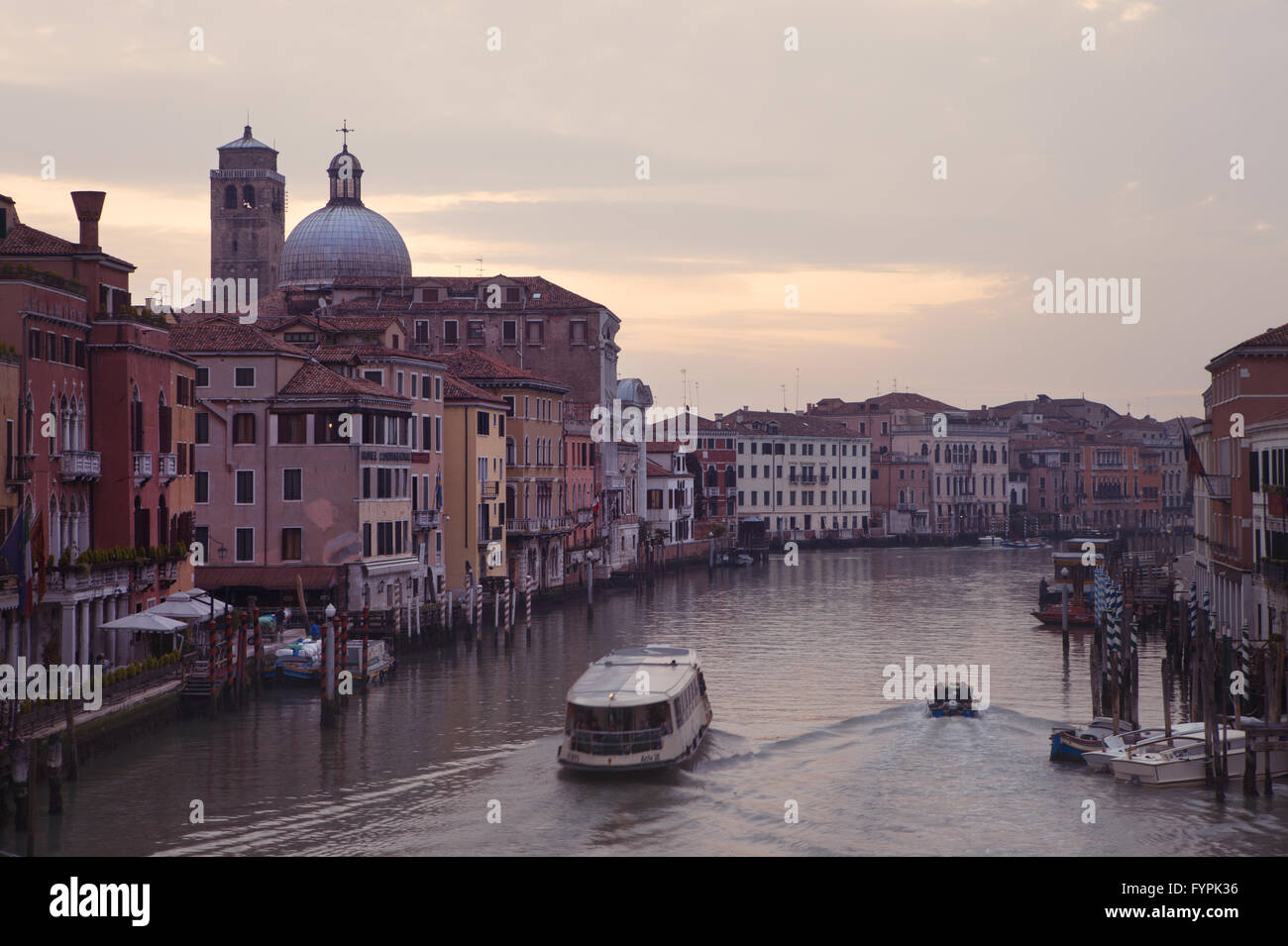 Canal Grande in Venedig Stockfoto