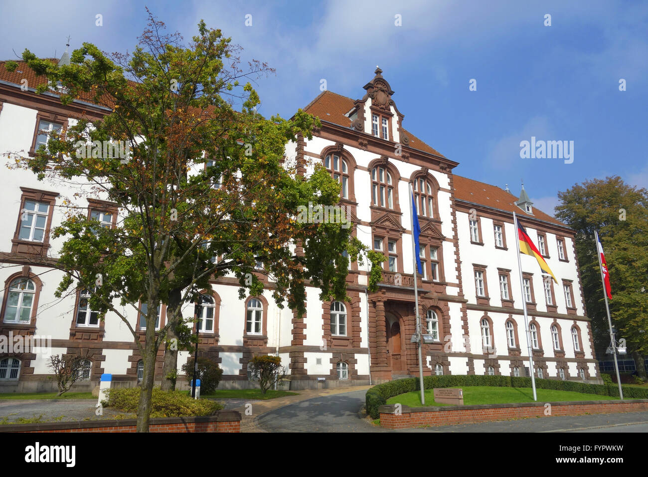 Ministerium der Justiz, kiel Stockfoto
