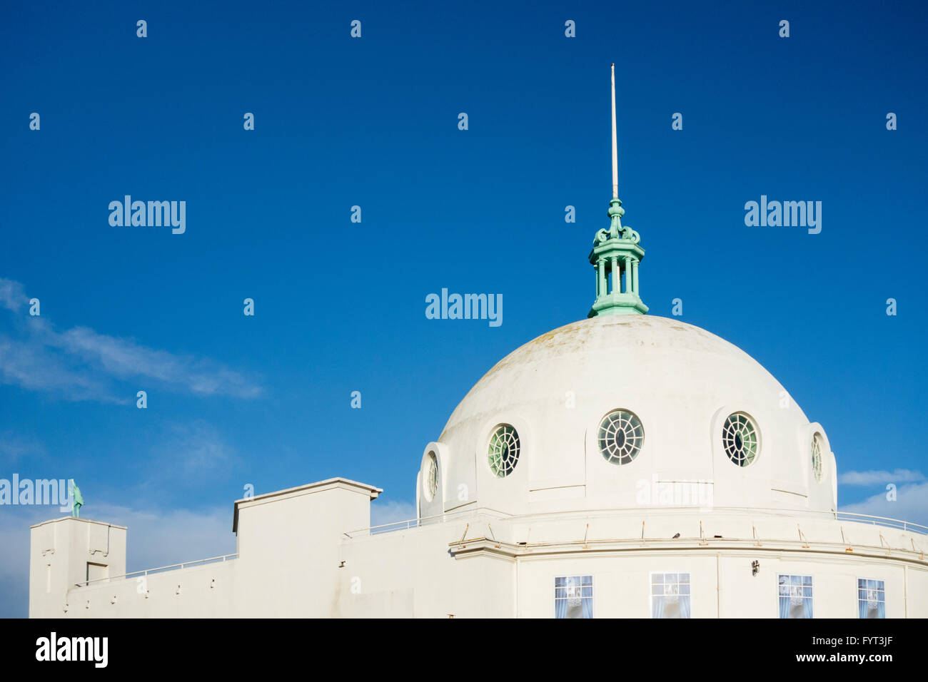 Spanische Stadt Kuppel, Whitley Bay, North Tyneside, England, UK Stockfoto