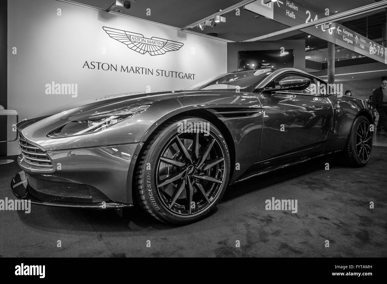 Gran Turismo-Coupé Aston Martin DB10, 2016. Stockfoto