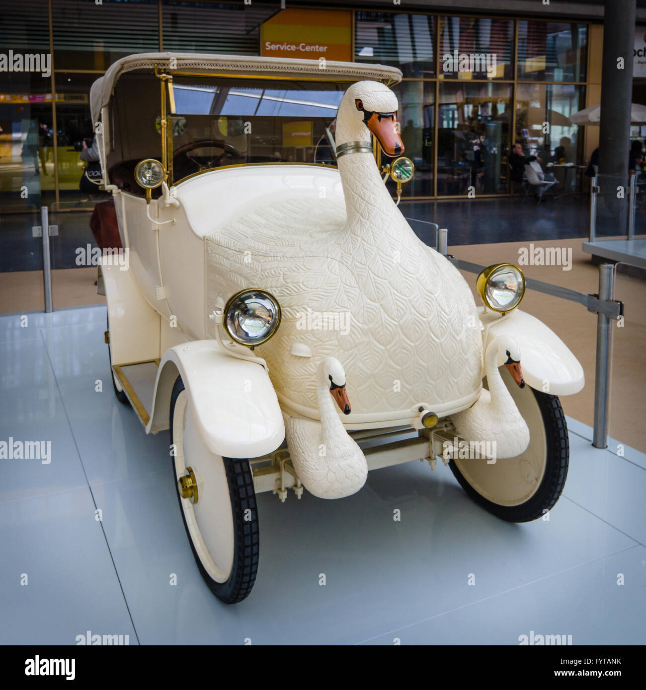 Oldtimer Elektroauto Cygnet, 'Baby Swan Car', 1920 Stockfotografie - Alamy