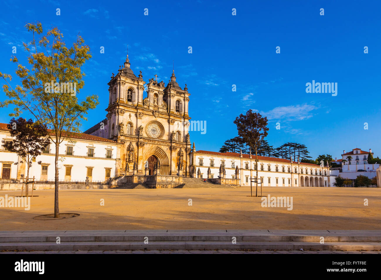 Kloster in Alcobaca Stockfoto