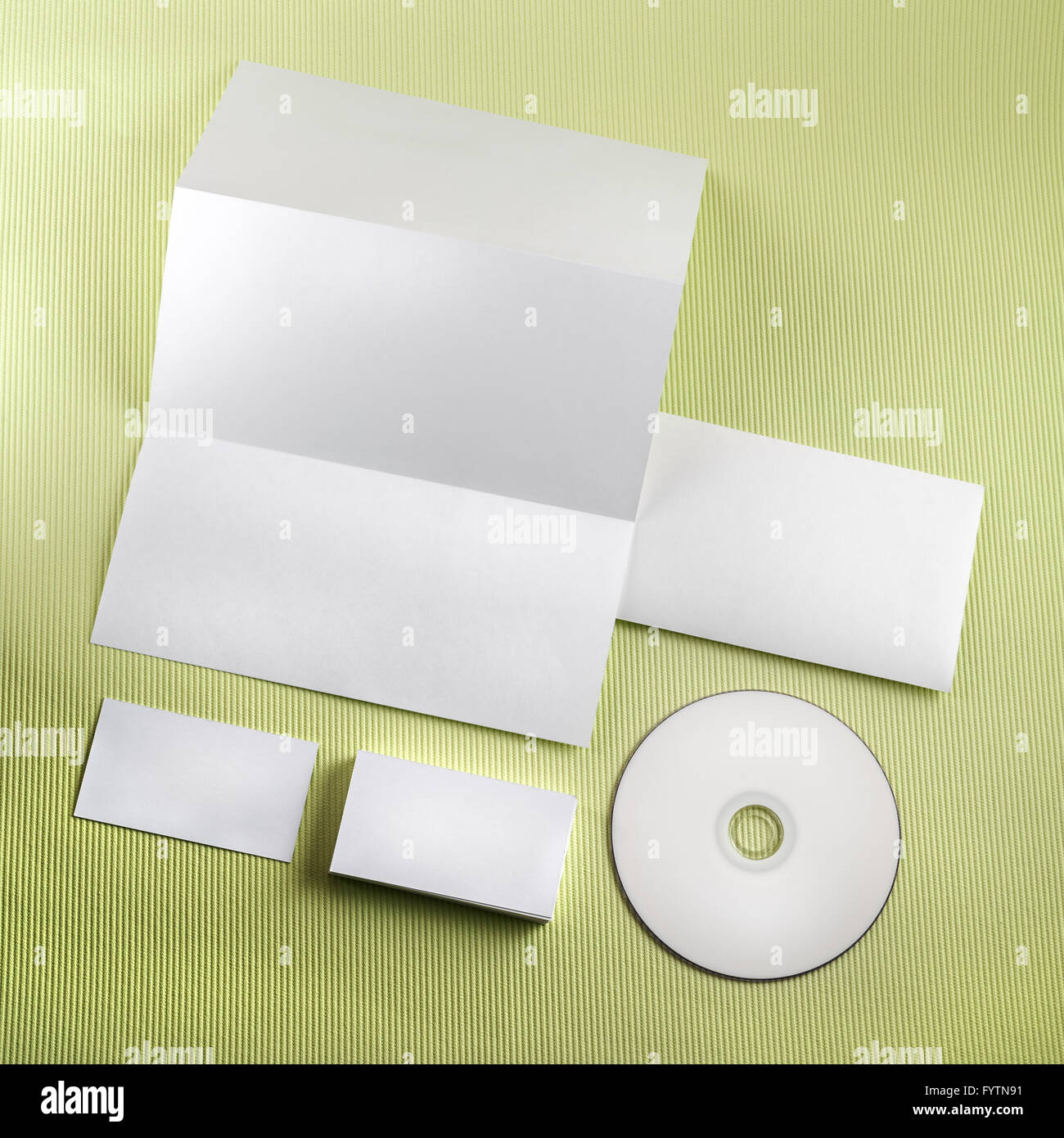 Mock-up für das branding Identität Stockfoto