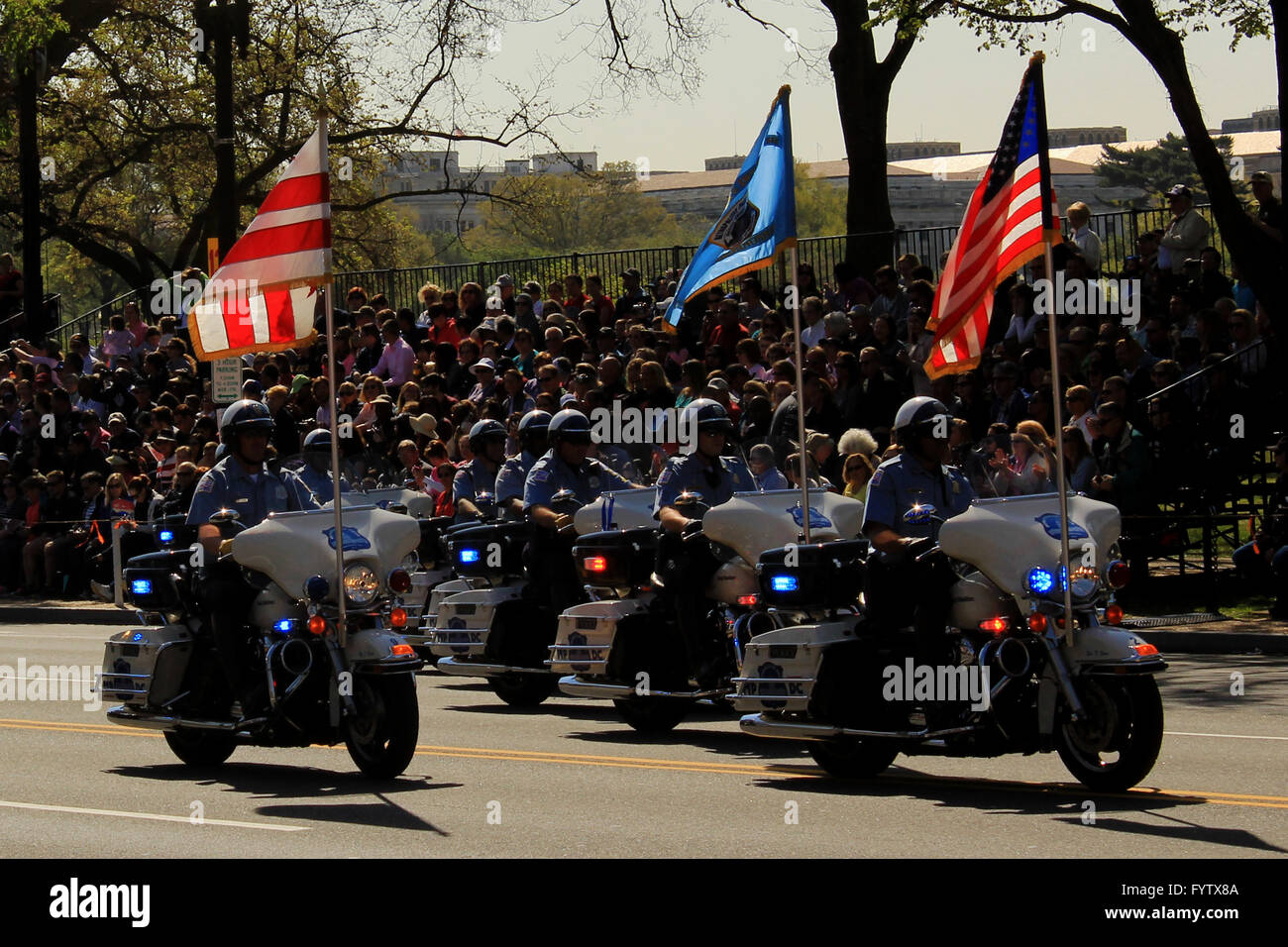 Kirschblüte parade Washington dc Brian Mcguire Stockfoto