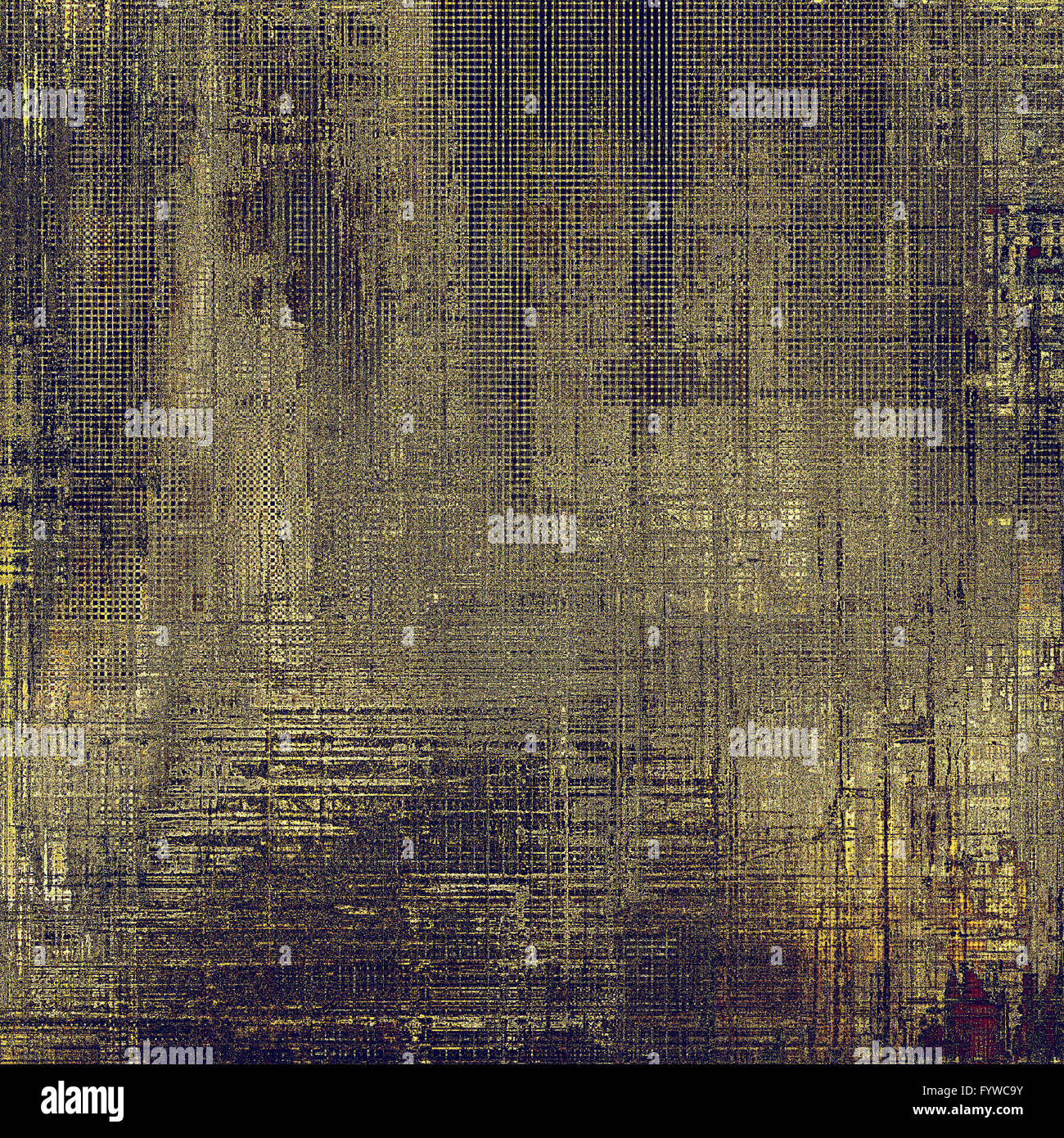Kreative elegantes Design als Retro-Hintergrund für Ihre künstlerische Arbeit verwendet. Grunge Texturen mit verschiedenen Farbmustern: gelb Stockfoto