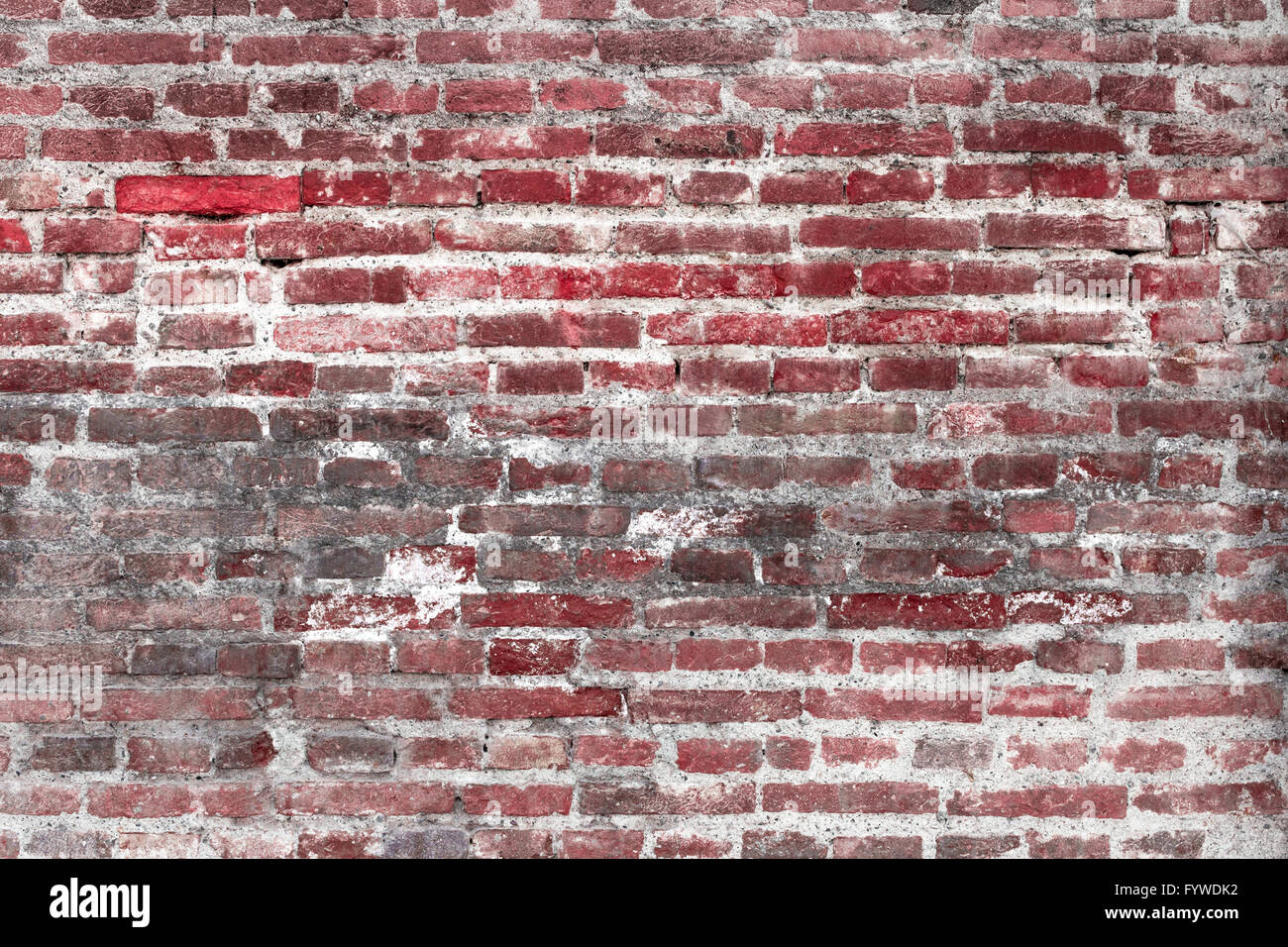 Roten Backsteinmauer Stockfoto