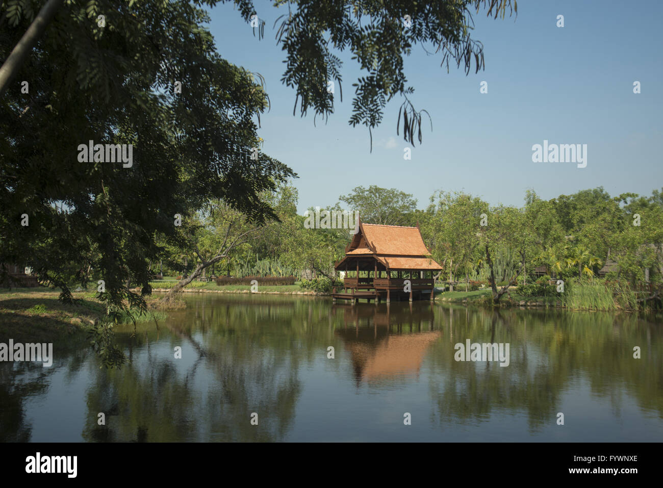 THAILAND BANGKOK SAMUT PRAKAN ANCIENT CITY Stockfoto