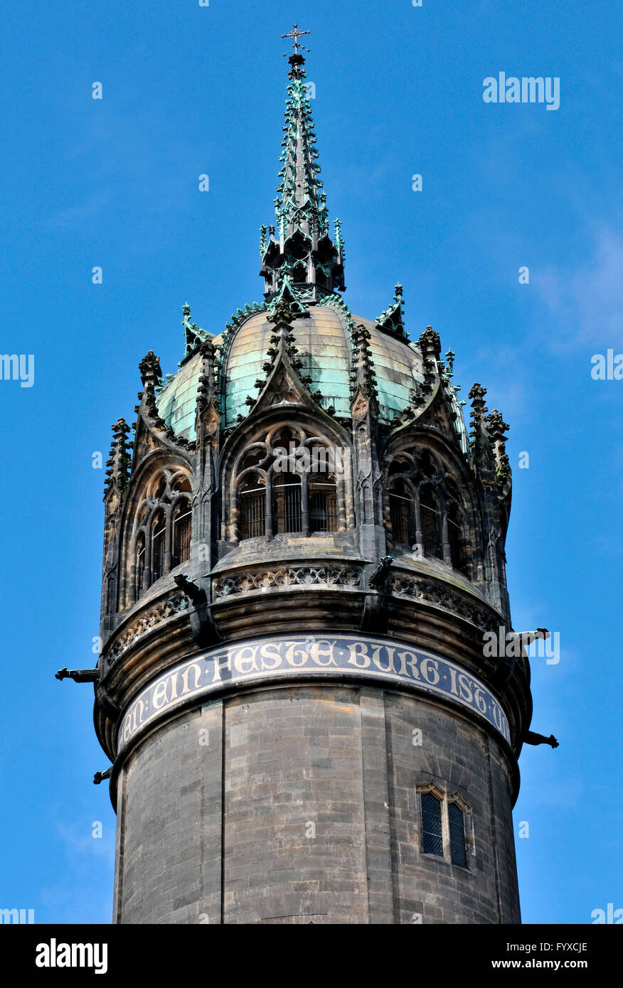 Kirche, Wittenberg, Sachsen-Anhalt, Deutschland schloss / Schlosskirche Stockfoto
