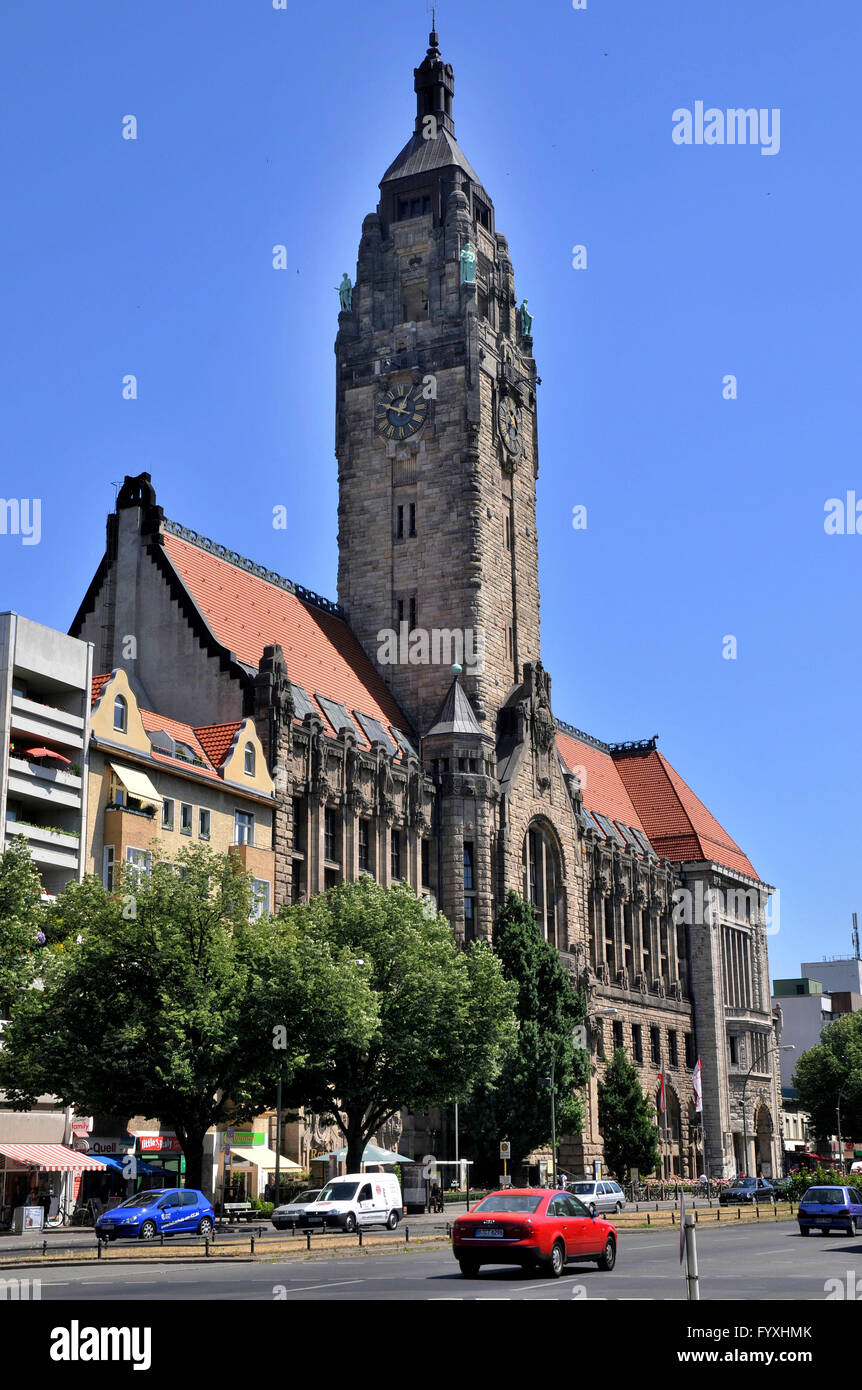 Rathaus Charlottenburg, Charlottenburg, Charlottenburg-Wilmersdorf, Berlin, Deutschland Stockfoto