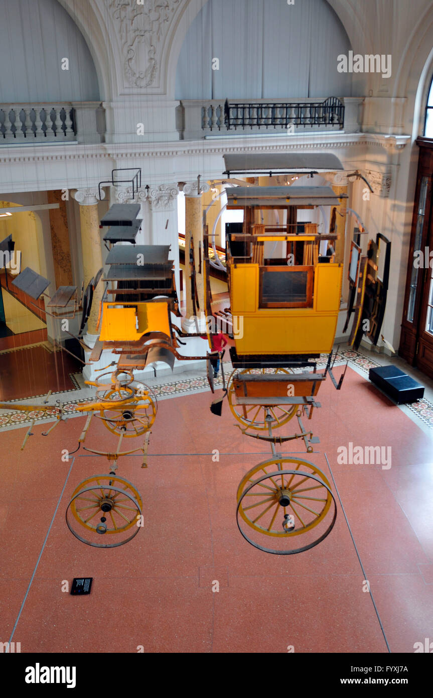 Stagecoach, Museum für Kommunikation, Leipziger Straße, Mitte, Berlin, Deutschland Stockfoto