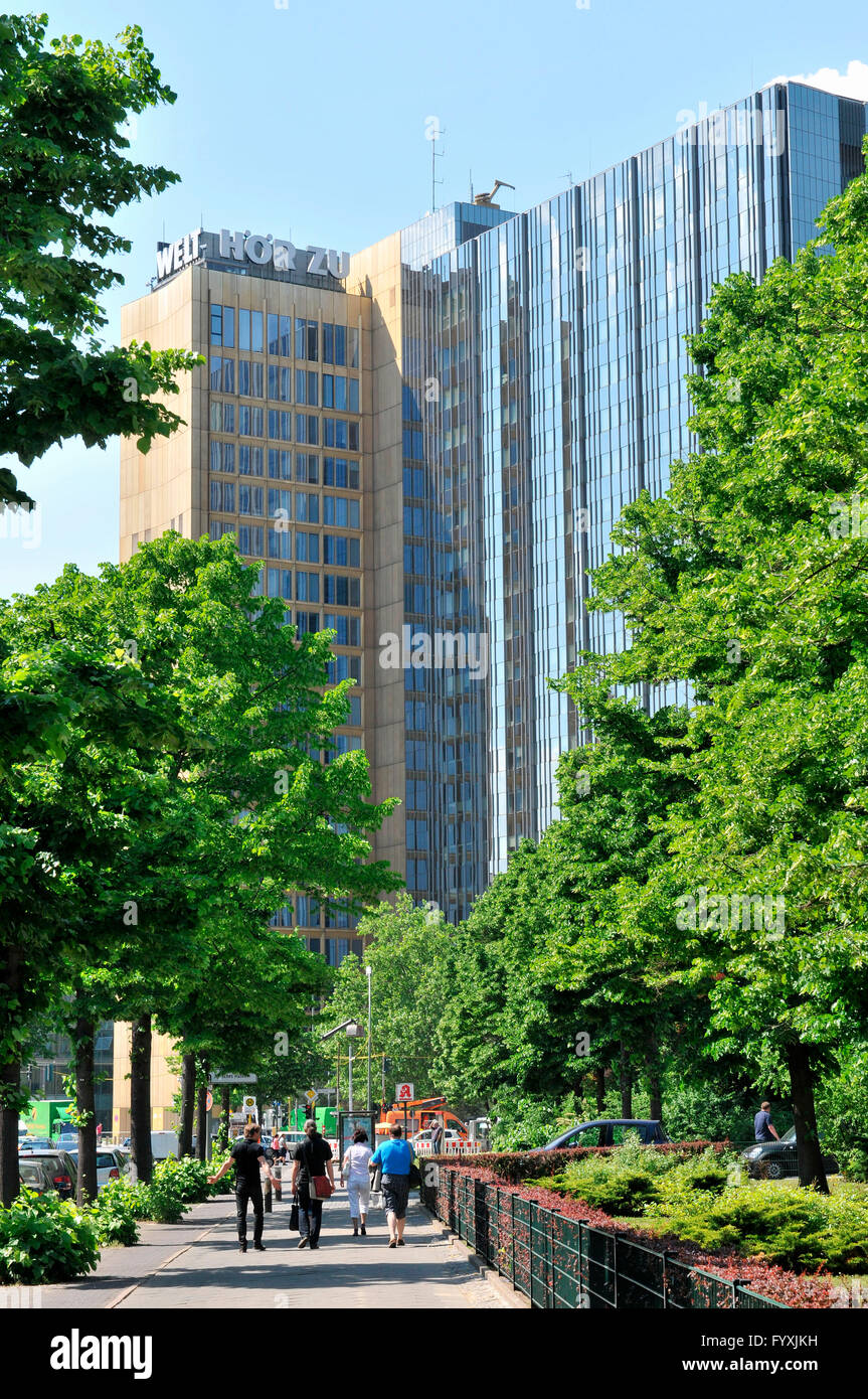 Axel Springer Verlag, Axel-Springer-Verlag, Oranienstraße, Kreuzberg, Berlin, Deutschland Stockfoto