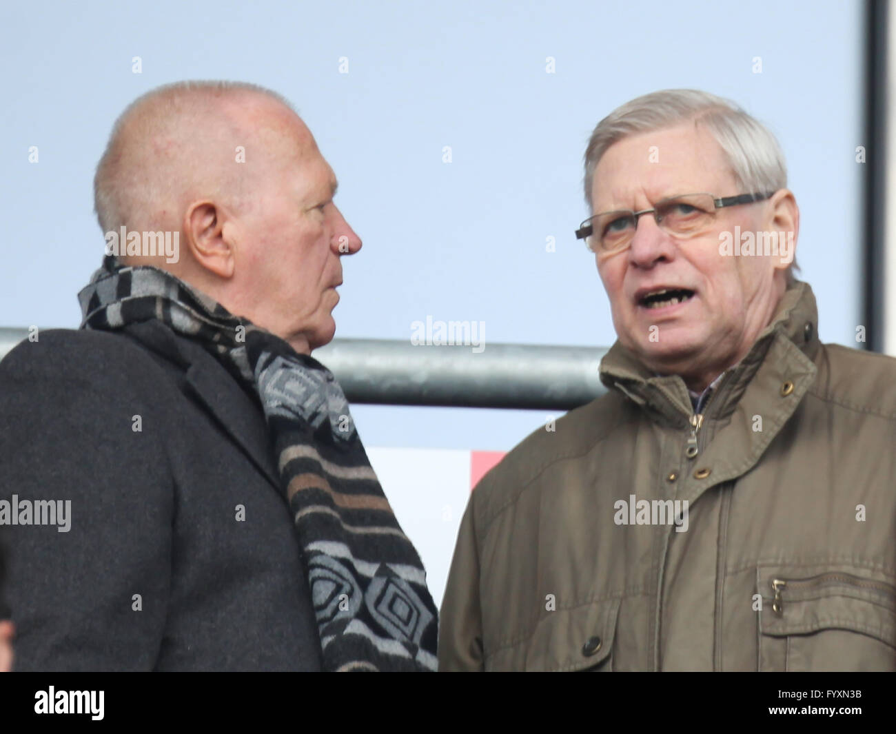 Klaus Urbanczyk und Bernd Bransch Stockfoto