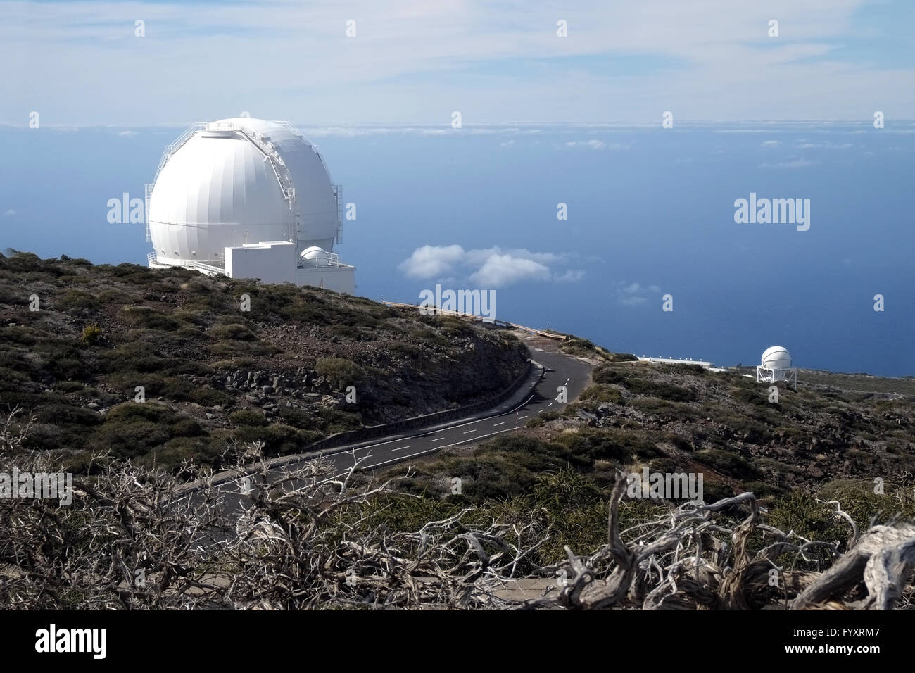 William Herschel Teleskop, La Palma Stockfoto