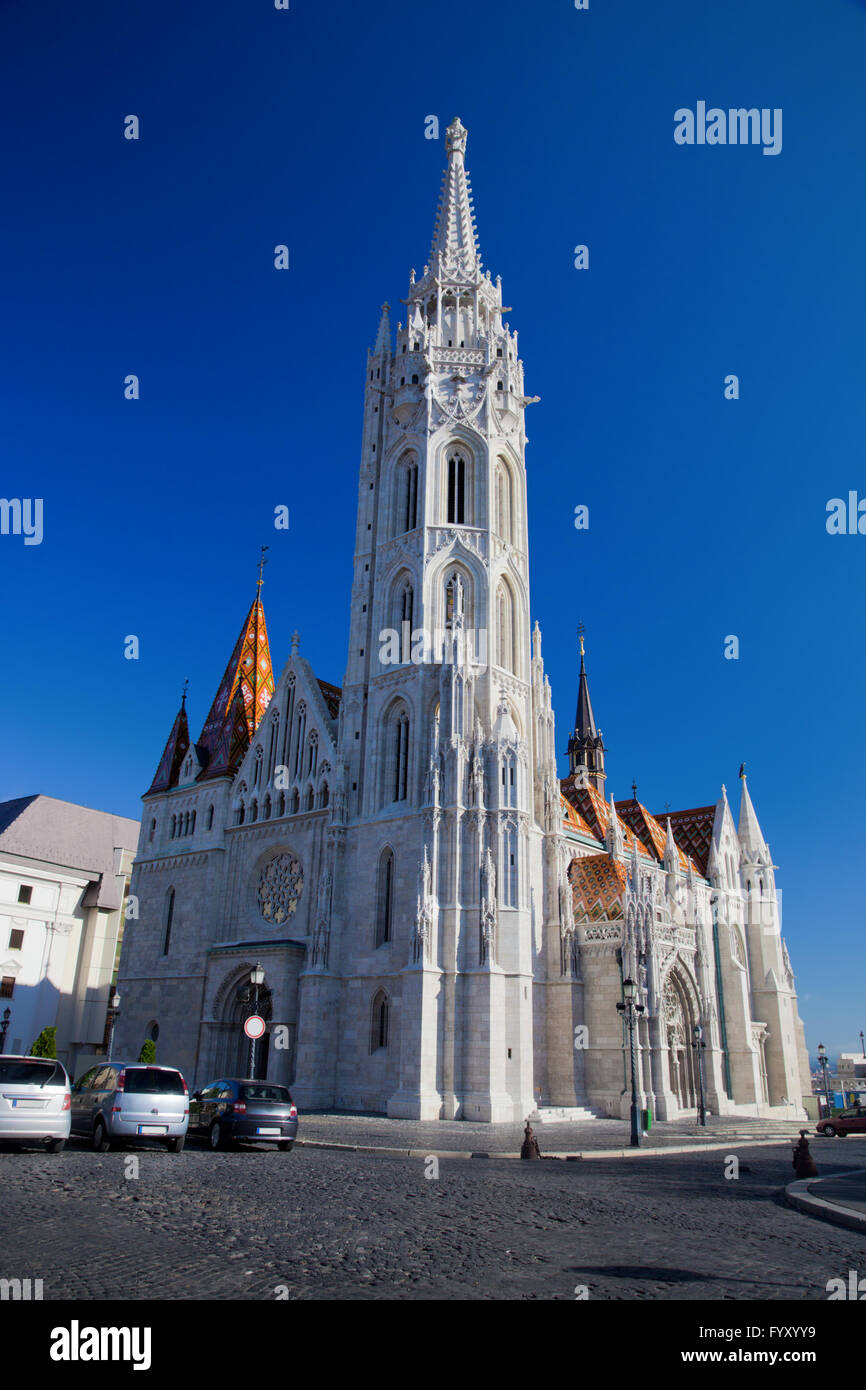Matthiaskirche. Budapest, Ungarn Stockfoto