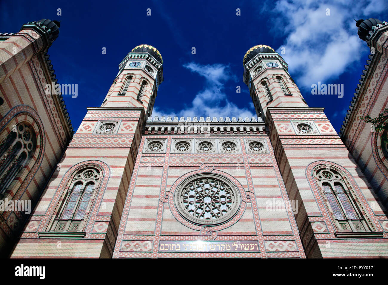 Die große Synagoge. Budapest, Ungarn Stockfoto