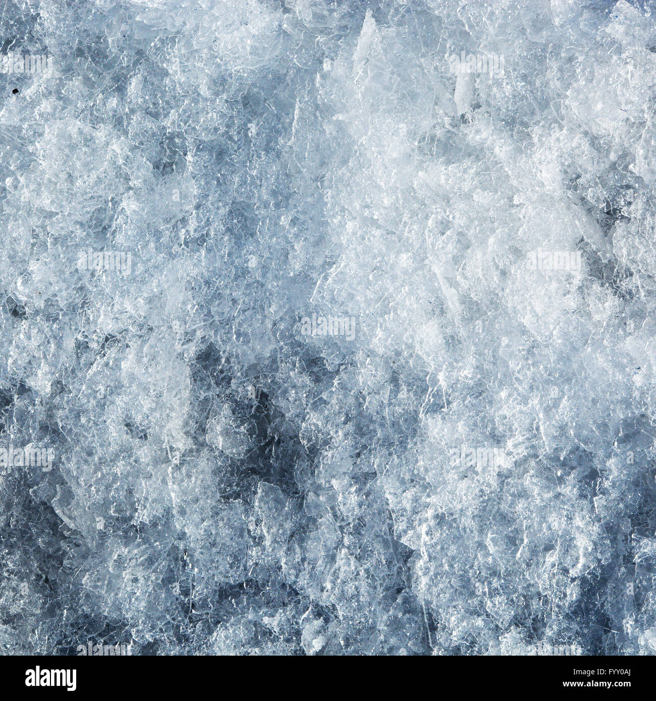 Eis gefroren Hintergrund Stockfoto
