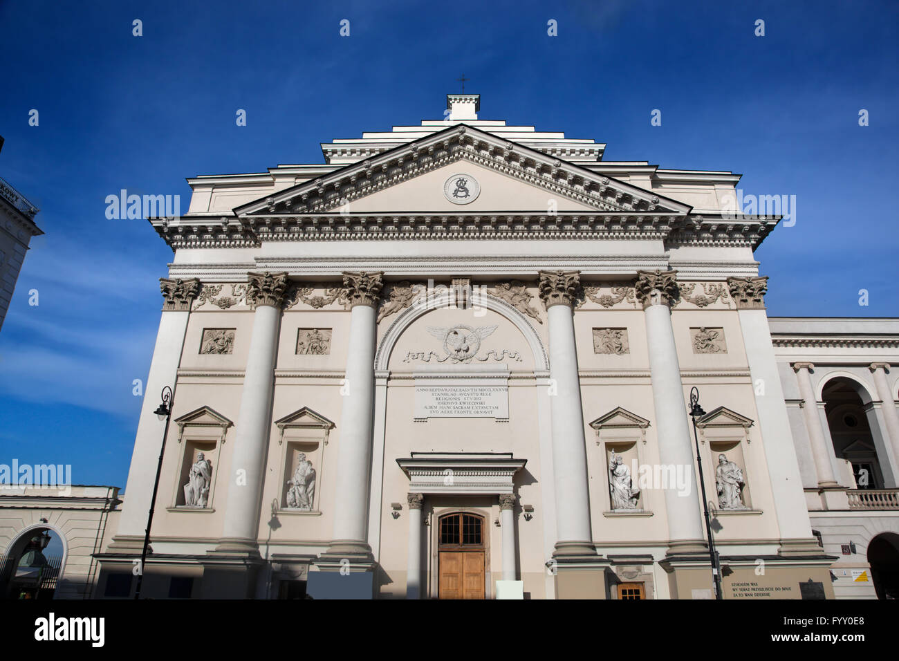 St.-Annen Kirche, Warschau, Polen Stockfoto