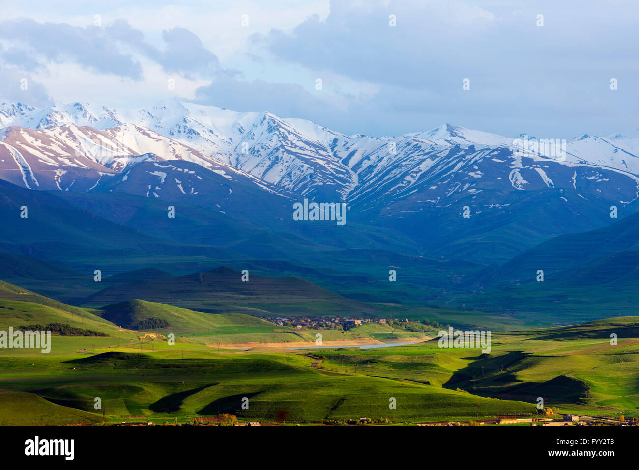 Eurasien, Kaukasus Region, Armenien, Syunik Provinz, Landschaft in der Nähe von Sissian Stockfoto