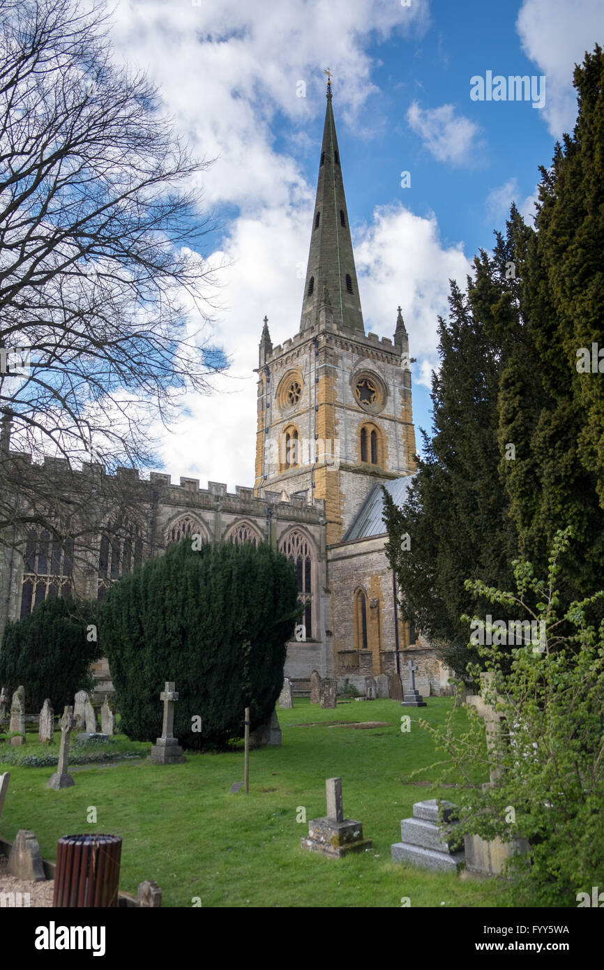 Holy Trinity Church Shakespeares Grab In Stratford Bei Avon England