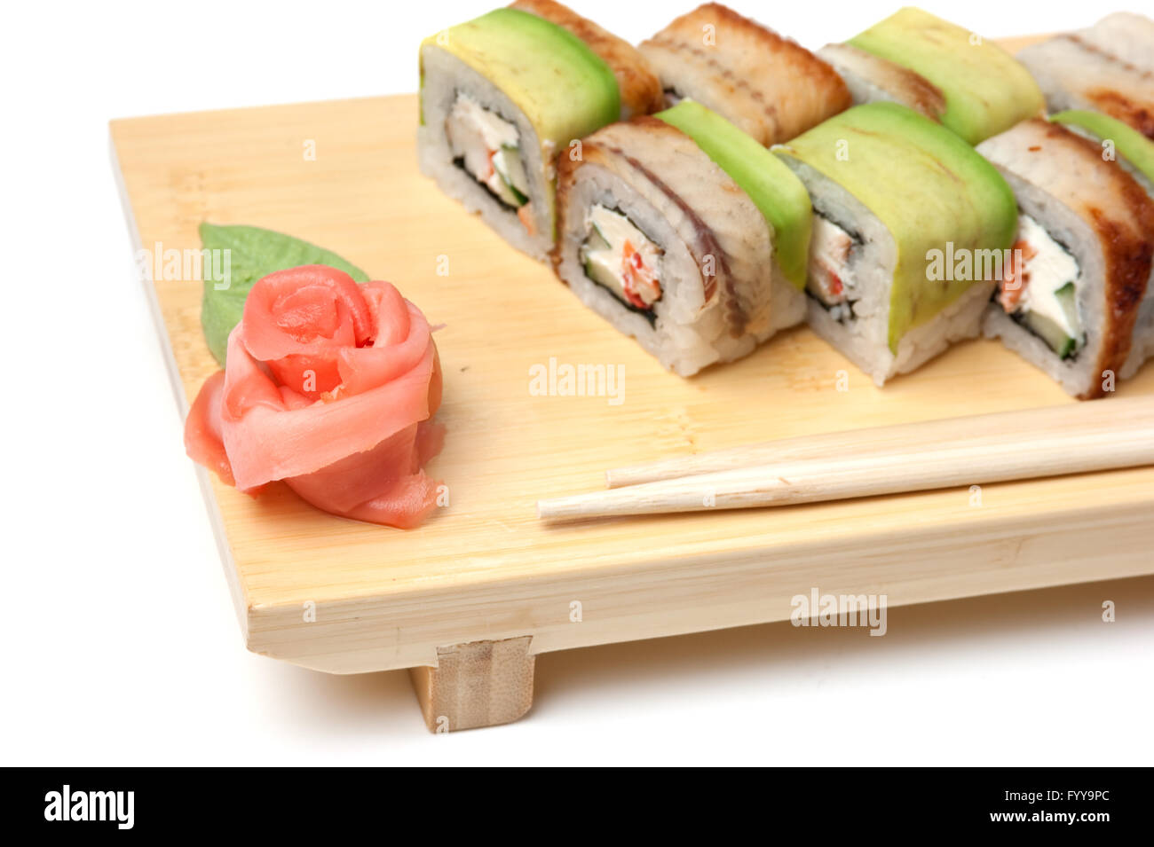Traditionelle asiatische Küche sushi Stockfoto