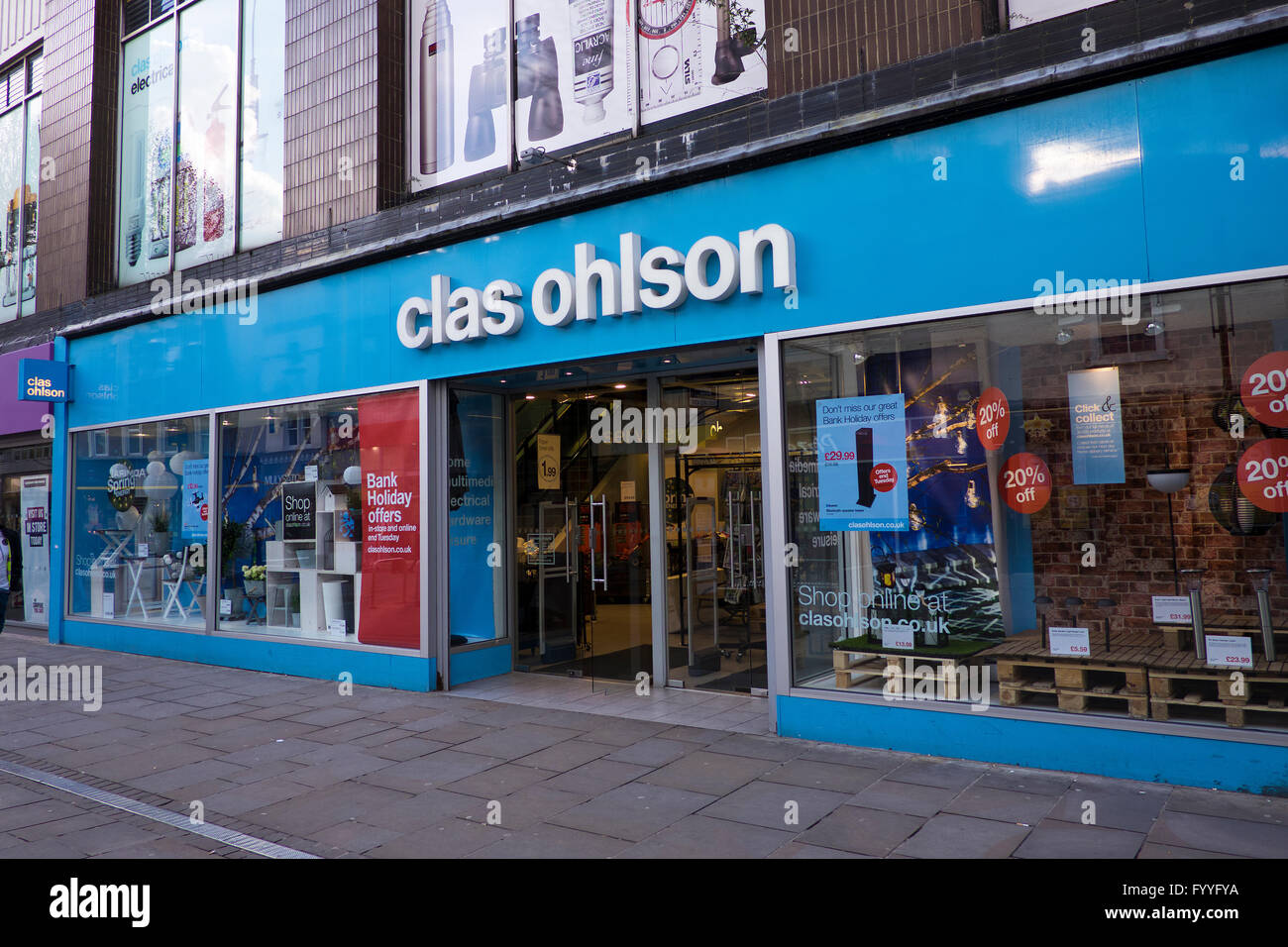 Clas Ohlson in Croydon High Street soll von Westfield im Jahr 2018 saniert werden Stockfoto