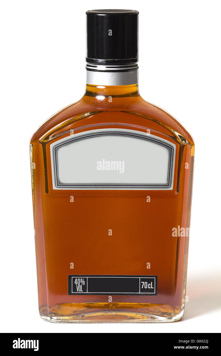 Volle Flasche Stockfoto