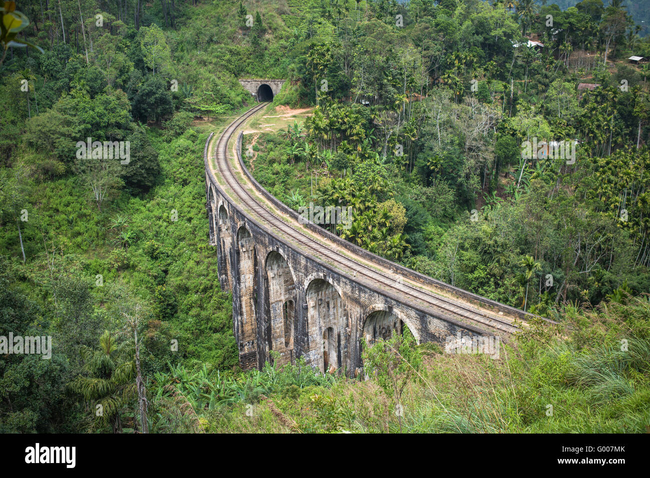 Neun Bögen Brücke, Ella, Sri Lanka Stockfoto