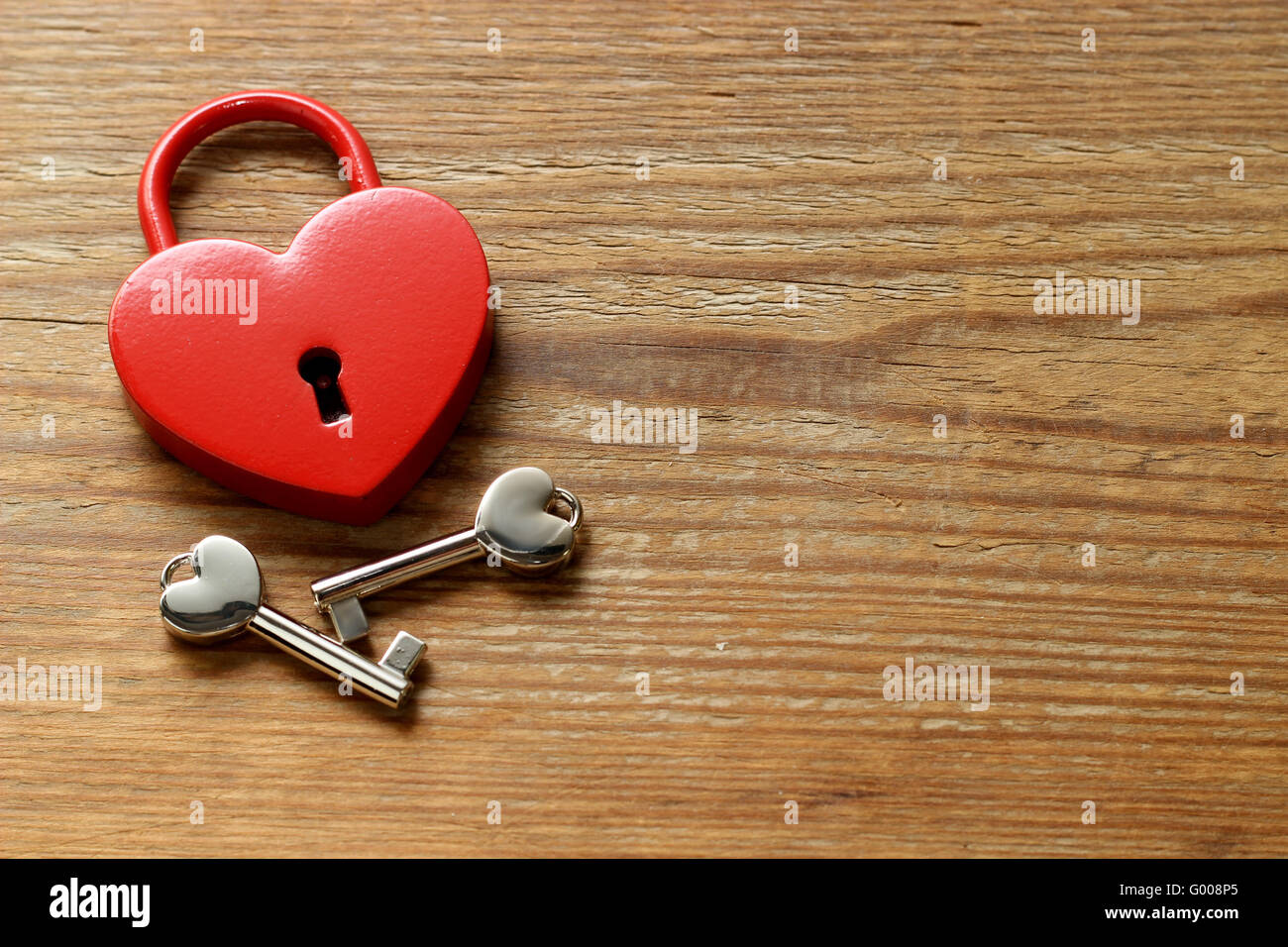 Liebe Burg - Herz Stockfoto