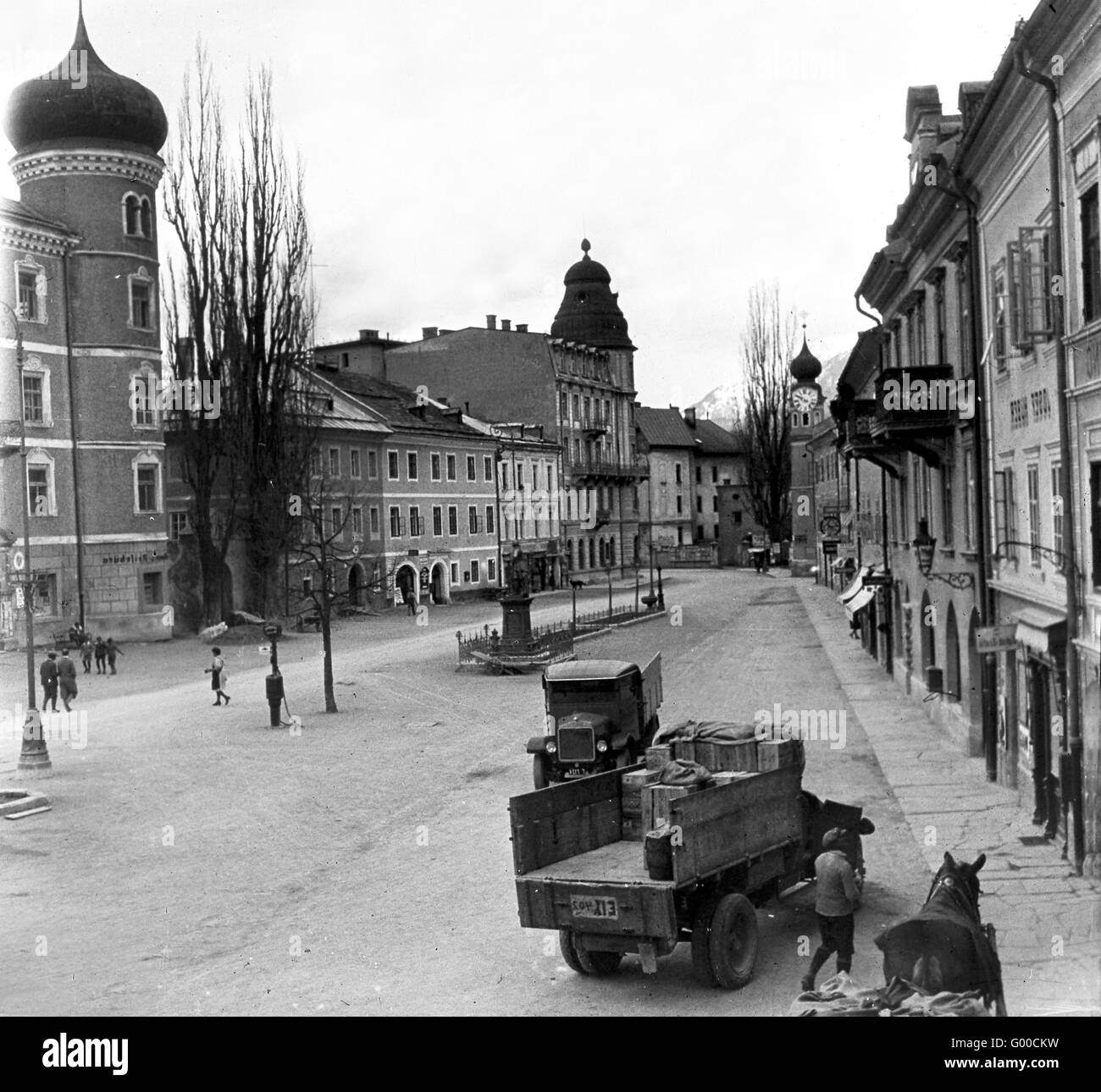 Lienz in Tirol Österreich 1927 1920s Stockfoto