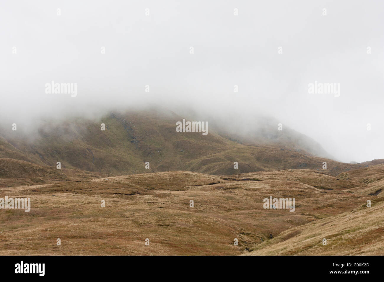 Ben Lawers ist der höchste Berg im südlichen Teil der schottischen Highlands. Es liegt auf der Nordseite des Loch Tay, und ist Stockfoto