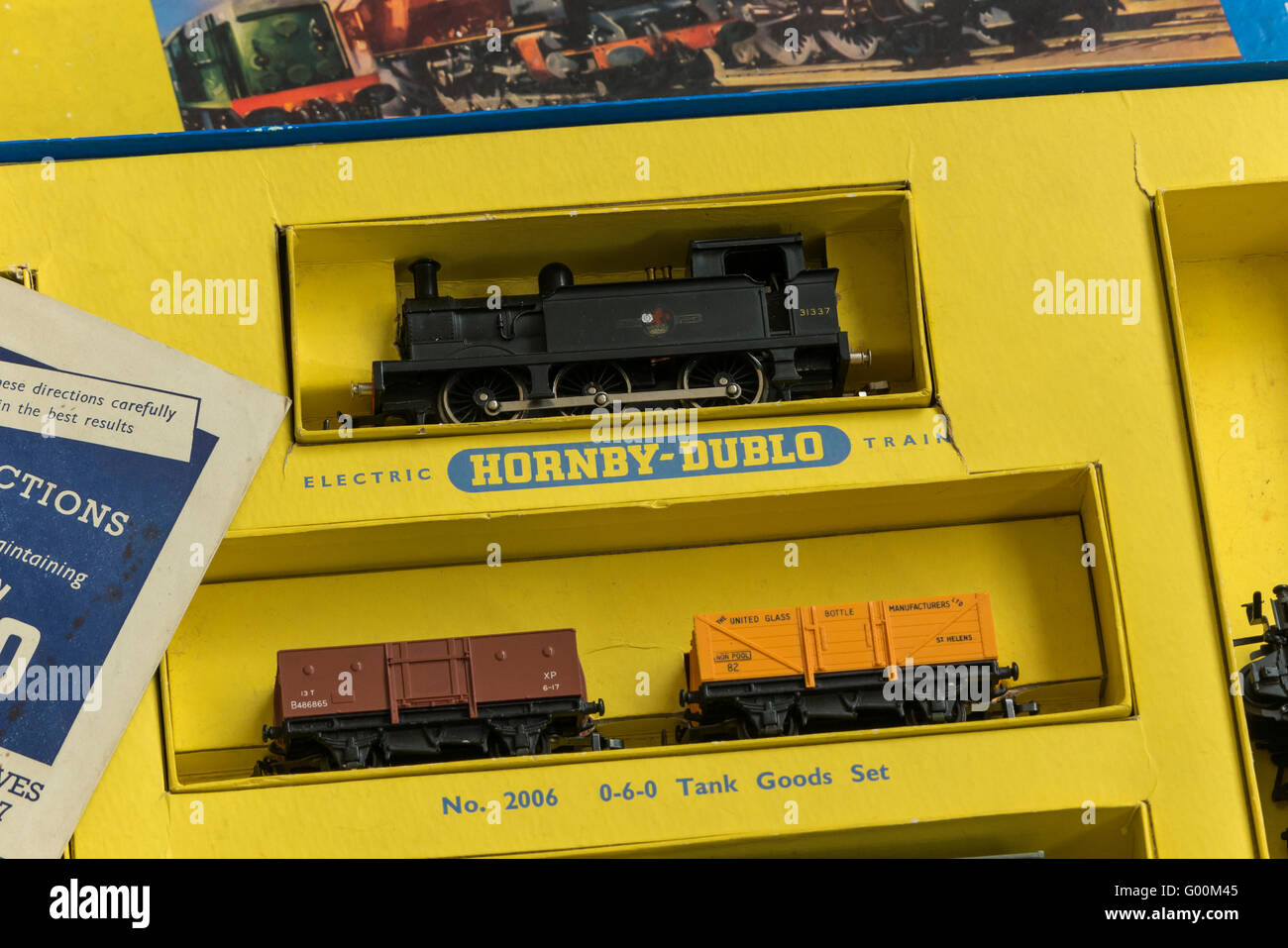 Vintage Hornby Triebwagen Stockfoto