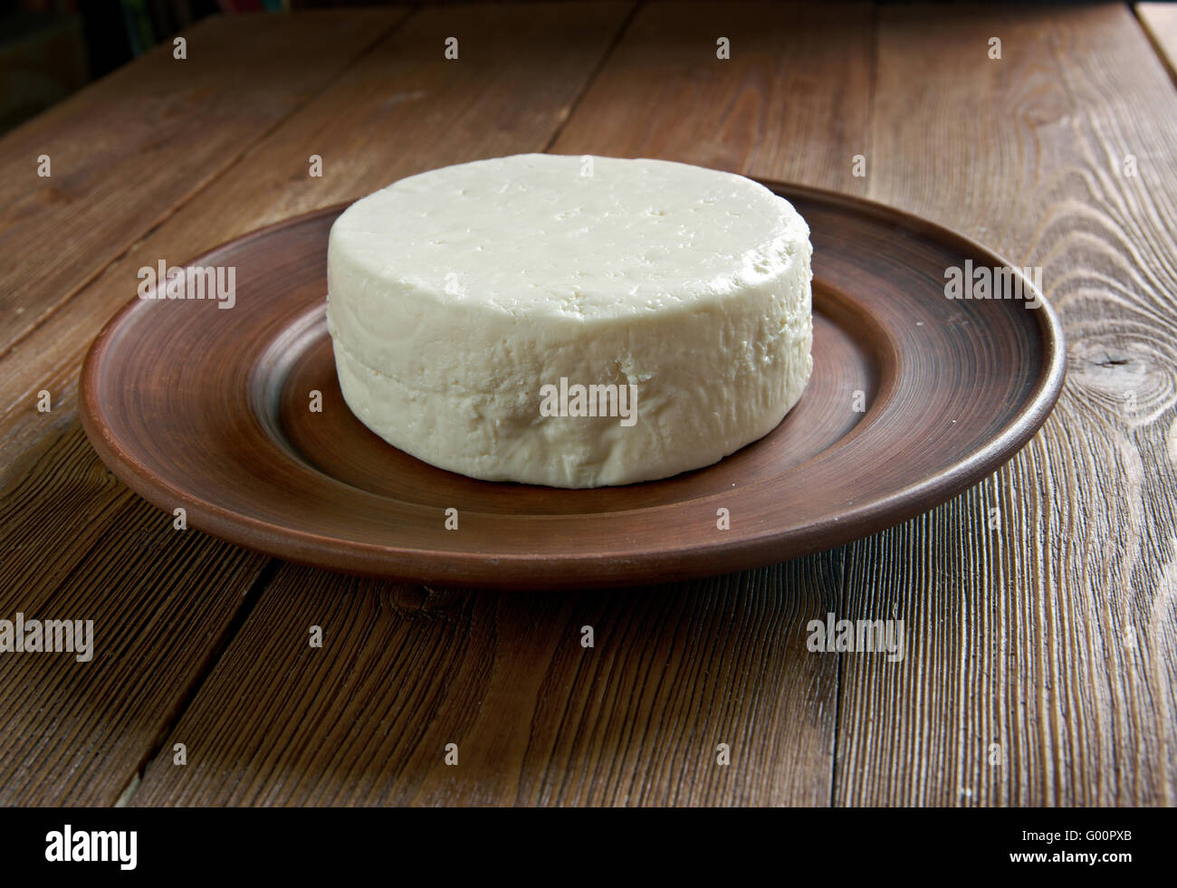 Circassian Käse Stockfoto