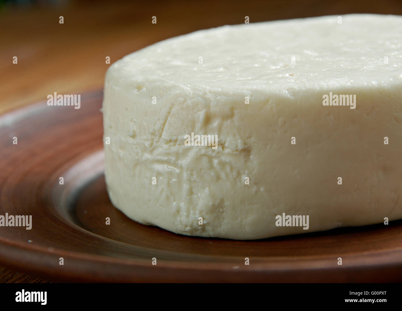 Circassian Käse Stockfoto