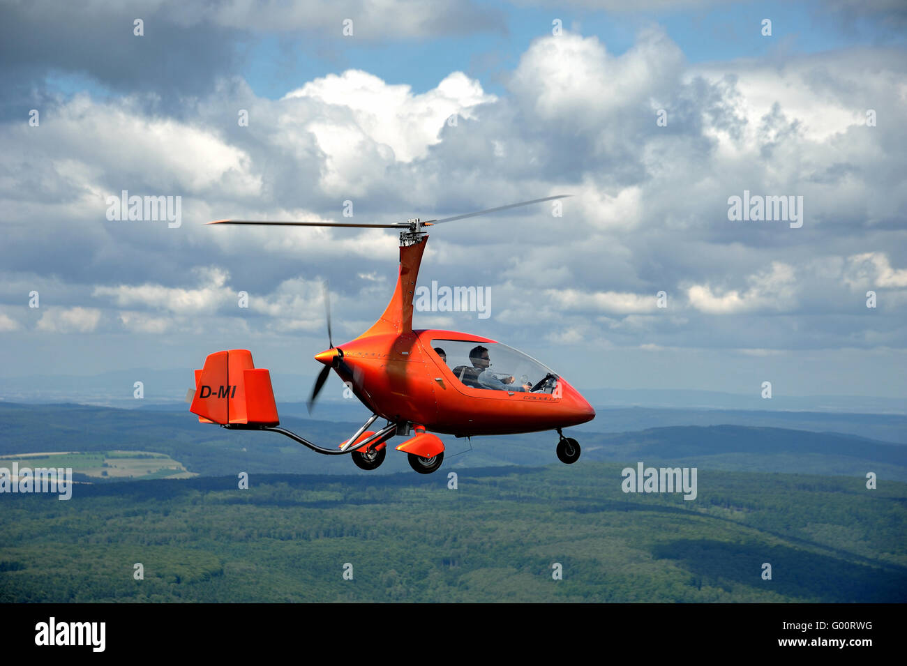 Gyrocopter Stockfoto