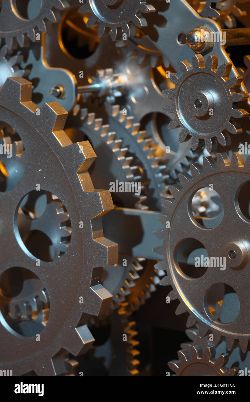 Zahnräder Stockfoto