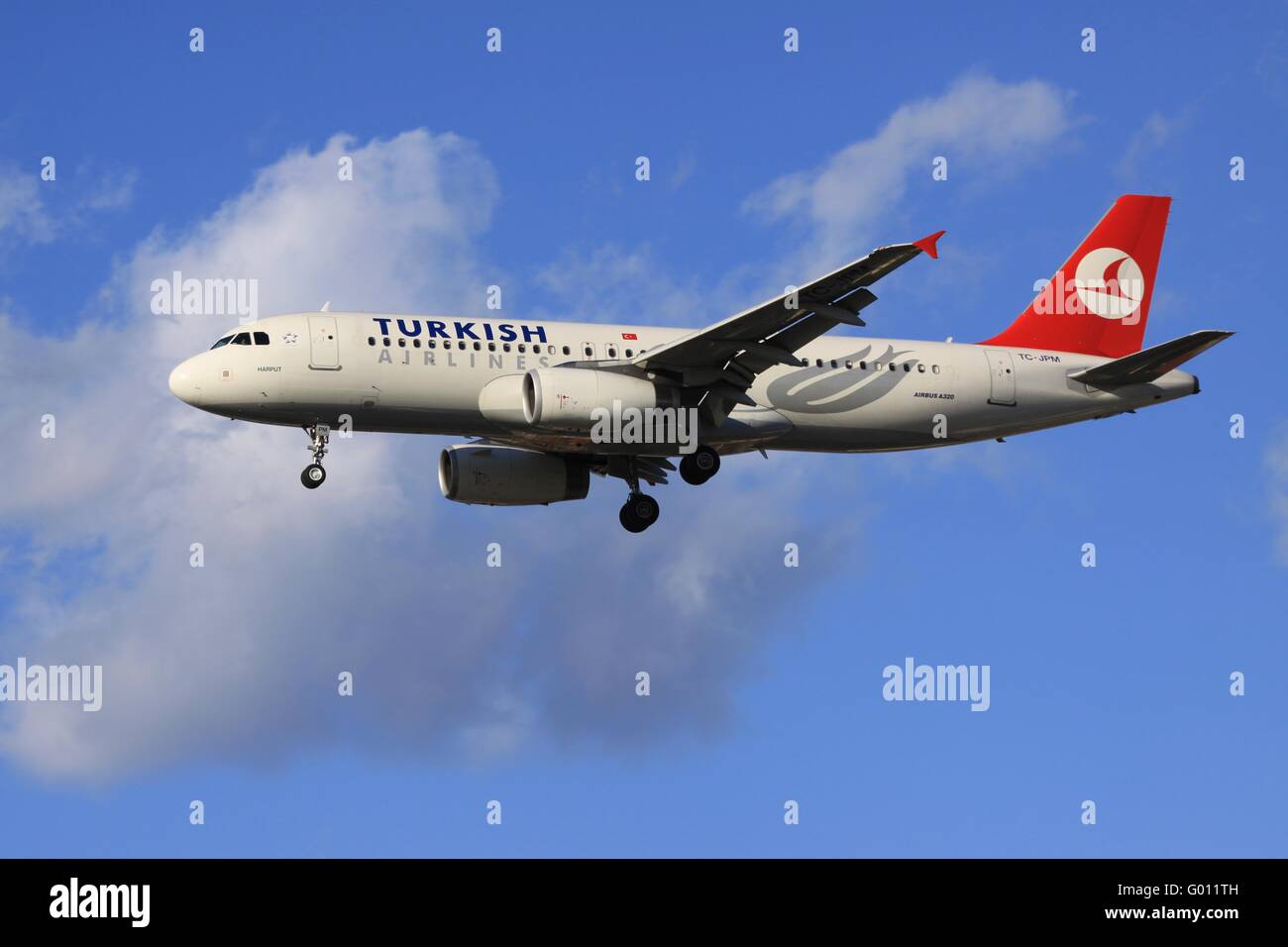 Turkish Airlines Stockfoto