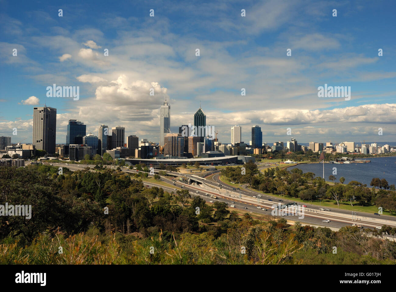 Ansicht von Perth Stockfoto