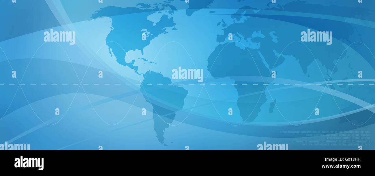 Blaues Netz 7 Stockfoto