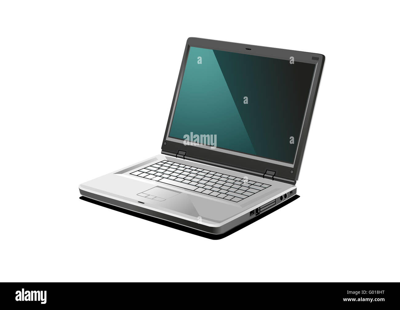 Das Notebook Stockfoto