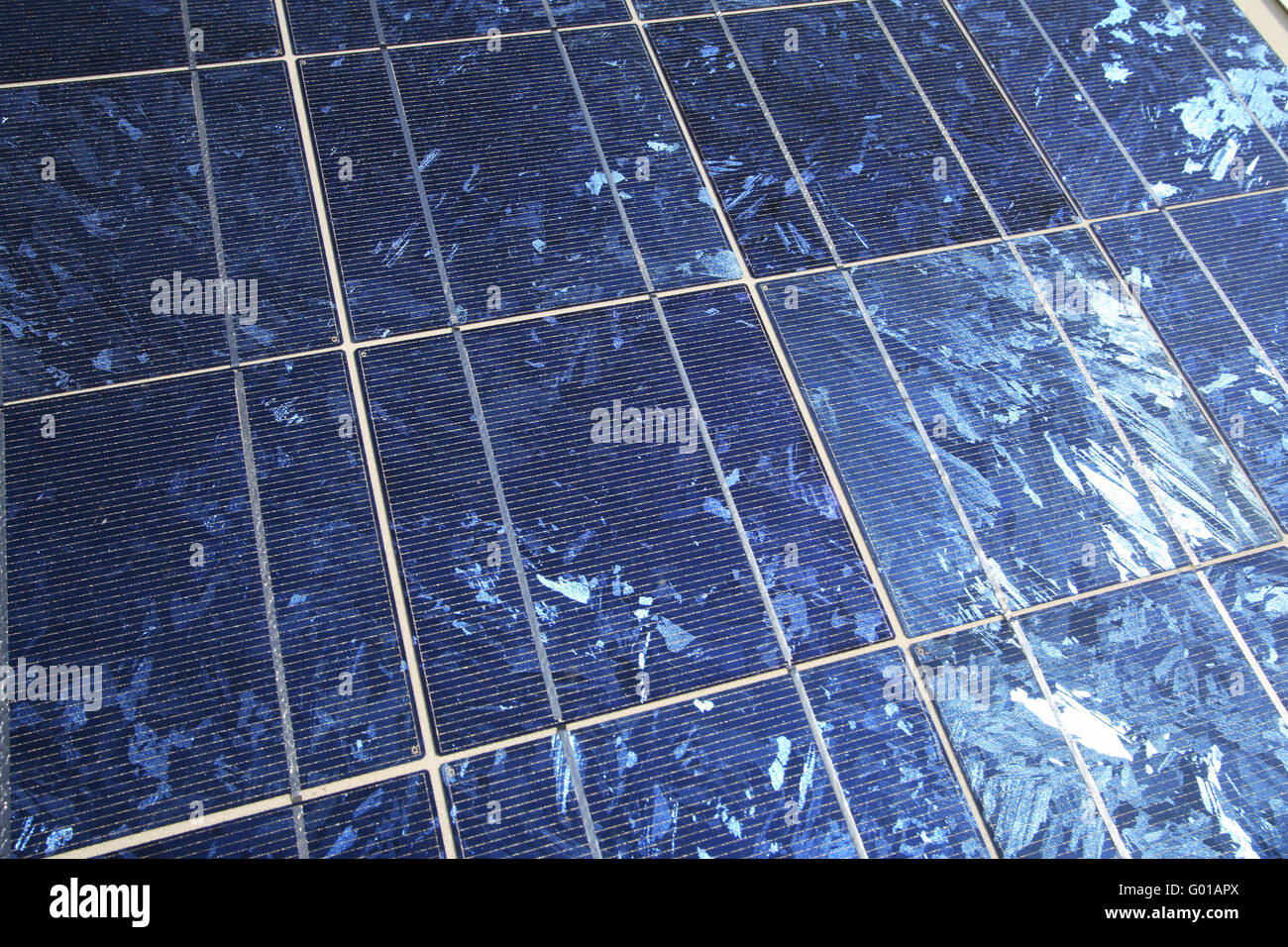 Solar-panels Stockfoto