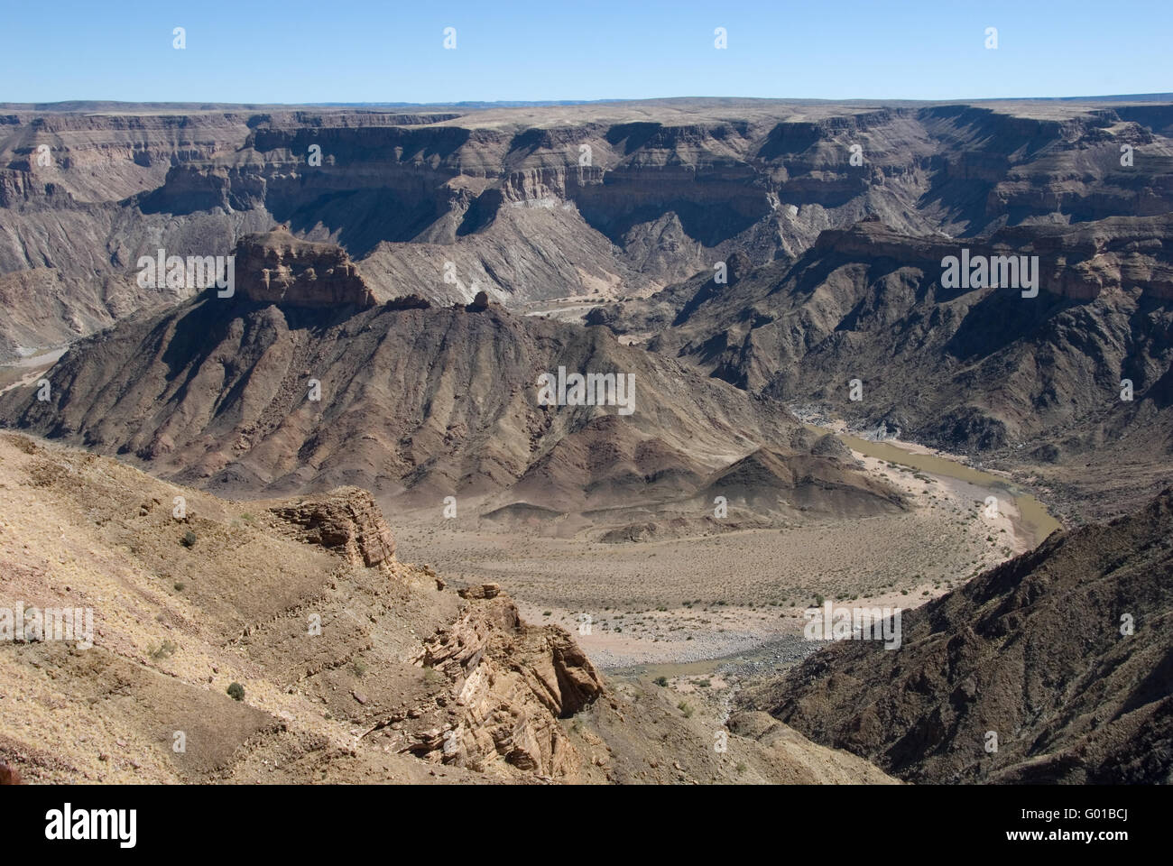 Fish River Canyon Stockfoto