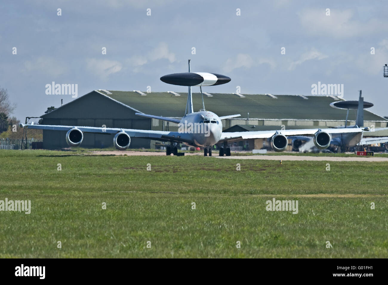 RAF Boeing E-3D Sentry ZH103 Stockfoto
