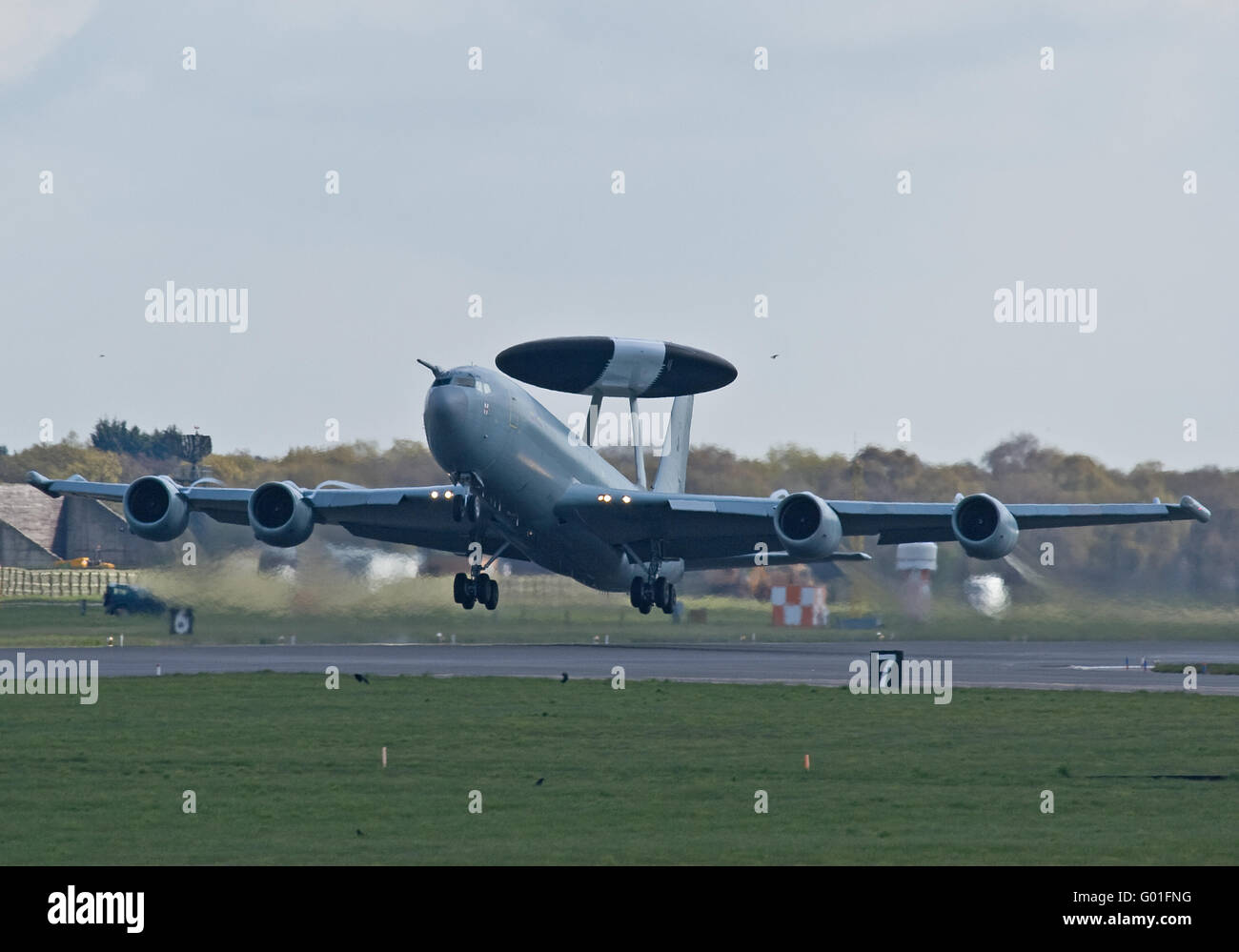 RAF Boeing E-3D Sentry ZH103 Stockfoto