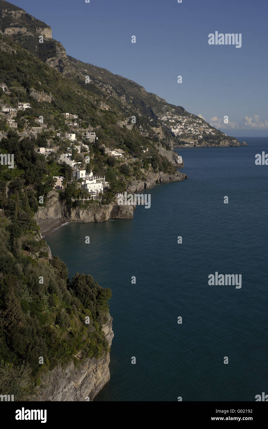 Amalfi-Küste Stockfoto