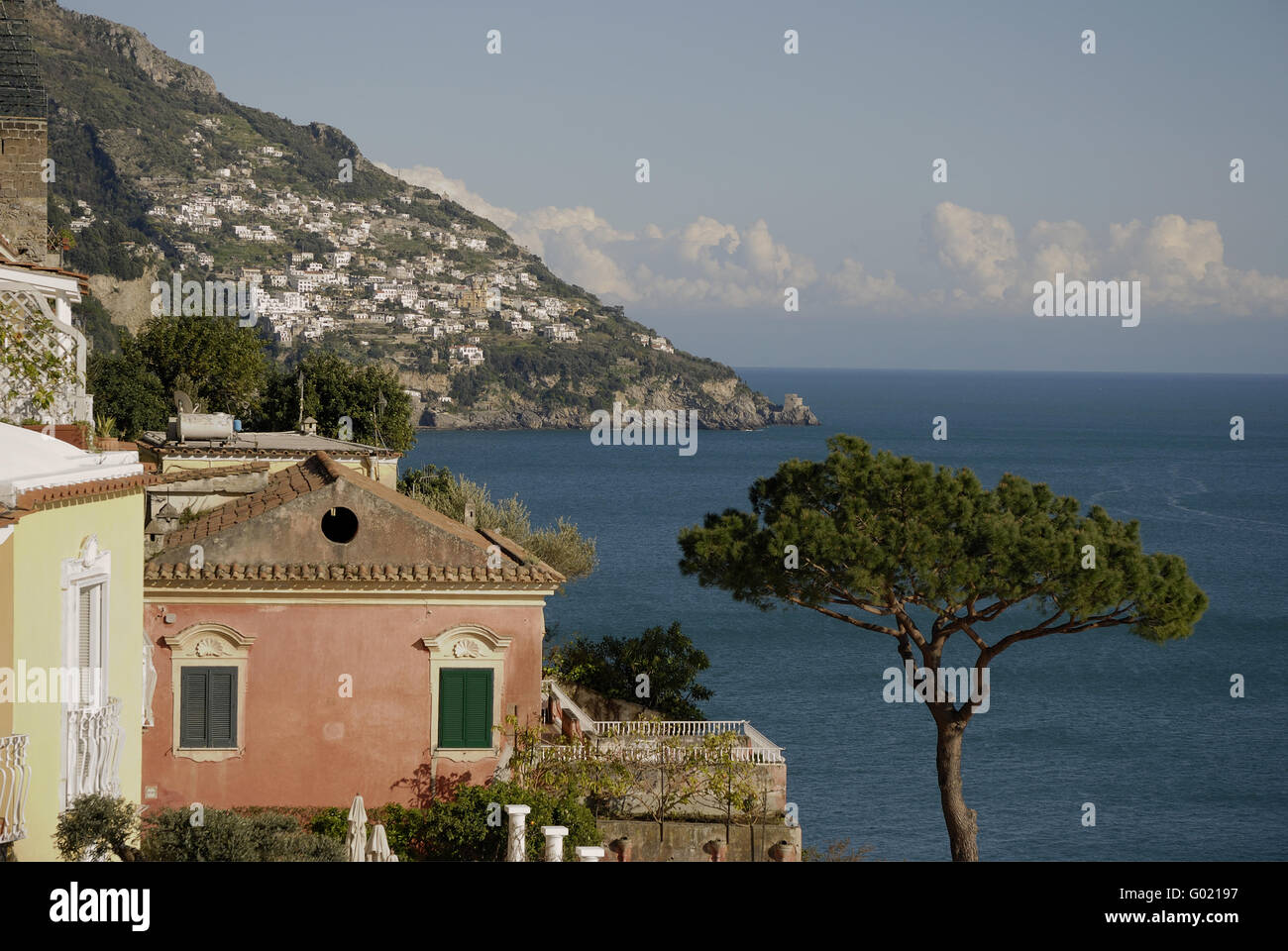 Amalfi-Küste Stockfoto