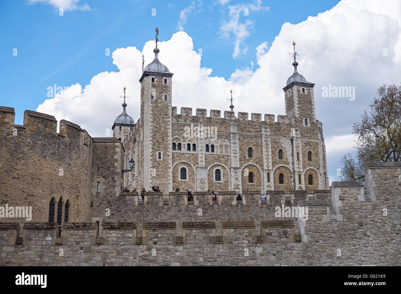 Tower von London schloss, London England Vereinigtes Königreich UK Stockfoto