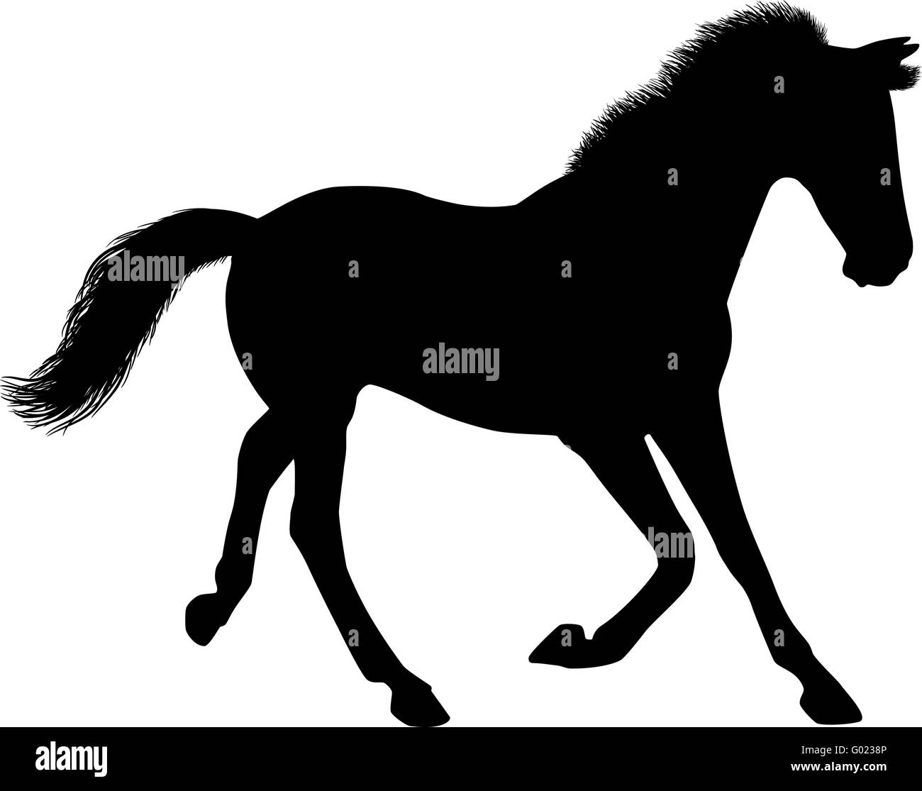 Monstera im Blumentopf Stock Vektor