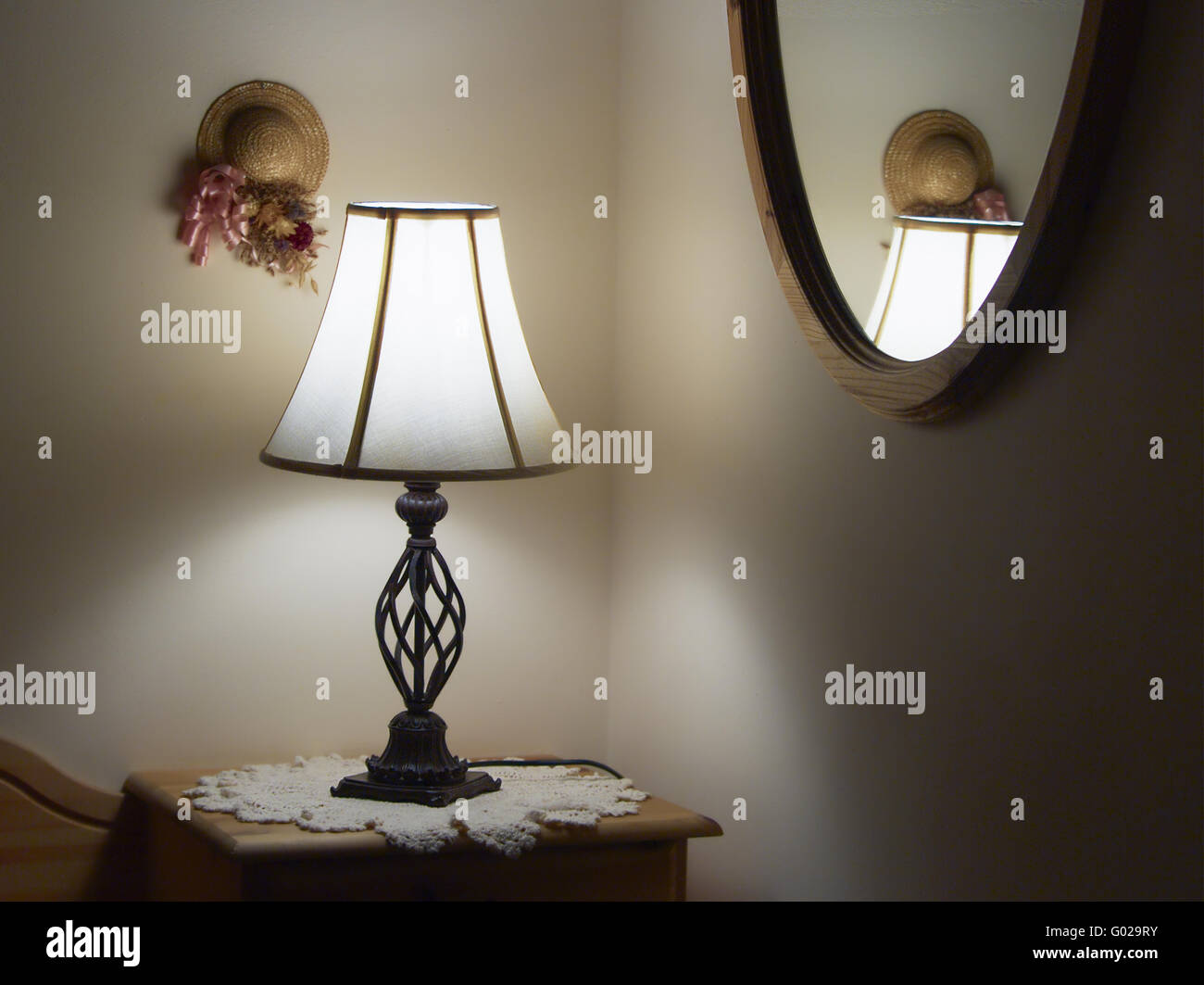 Licht und Schatten Stockfoto