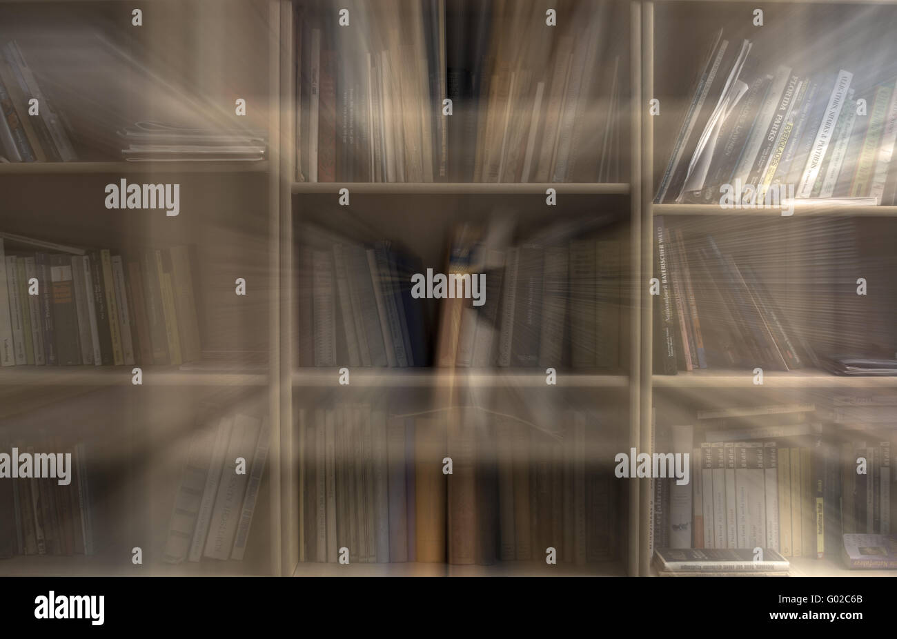 Bibliothekar Traum Stockfoto